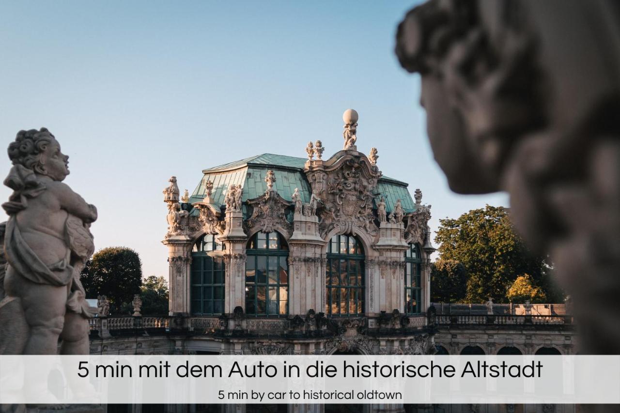 "Gruene Oase" - Naehe Altstadt - Garage - Ruhig - Nespresso Dresden Exterior foto